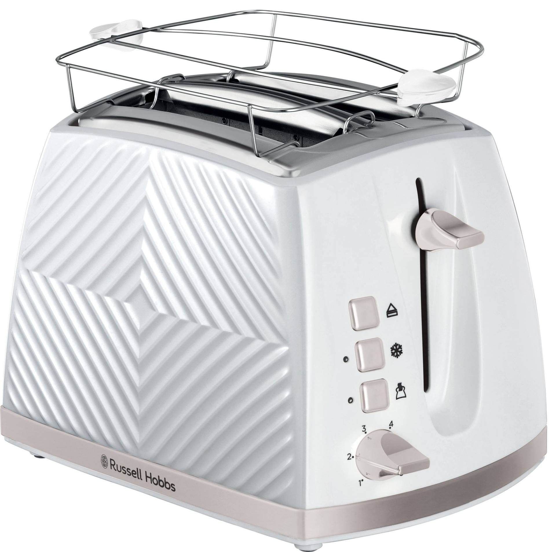 Russel Hobbs - Groove  2S Toaster White von Russell Hobbs