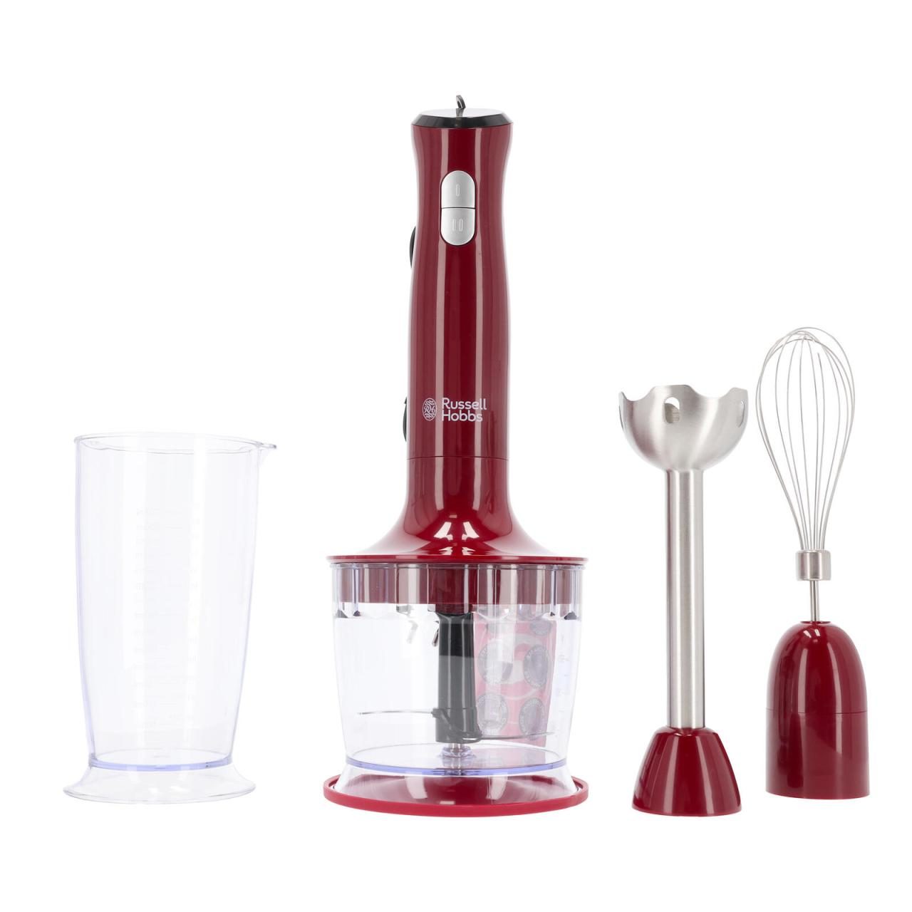 Russell Hobbs 24700-56 Desire 3 in 1 Stabmixer, rot Russell Hobbs 24700-56 Desire 3 in 1 Stabmixer, rot von Russell Hobbs