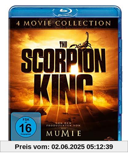 The Scorpion King 1-4 [Blu-ray] von Russell Mulcahy