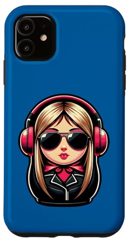 Russian Matroschka Musik Russland Russische Matrjoschka Hülle für iPhone 11 Russian Matroschka Musik Russland Russische Matrjoschka Hülle für iPhone 11 von Russen Kostüm Russisch Matryoshka Party Designs
