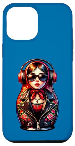 Russian Matroschka Musik Russland Russische Matrjoschka Hülle für iPhone 12 Pro Max von Russen Kostüm Russisch Matryoshka Party Designs
