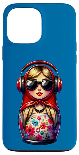 Russian Matroschka Musik Russland Russische Matrjoschka Hülle für iPhone 13 Pro Max Russian Matroschka Musik Russland Russische Matrjoschka Hülle für iPhone 13 Pro Max von Russen Kostüm Russisch Matryoshka Party Designs