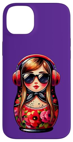 Russian Matroschka Musik Russland Russische Matrjoschka Hülle für iPhone 14 Plus Russian Matroschka Musik Russland Russische Matrjoschka Hülle für iPhone 14 Plus von Russen Kostüm Russisch Matryoshka Party Designs