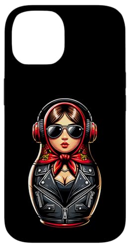 Russian Matroschka Musik Russland Russische Matrjoschka Hülle für iPhone 14 Russian Matroschka Musik Russland Russische Matrjoschka Hülle für iPhone 14 von Russen Kostüm Russisch Matryoshka Party Designs