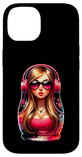 Russian Matroschka Musik Russland Russische Matrjoschka Hülle für iPhone 14 Russian Matroschka Musik Russland Russische Matrjoschka Hülle für iPhone 14 von Russen Kostüm Russisch Matryoshka Party Designs