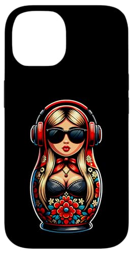 Russian Matroschka Musik Russland Russische Matrjoschka Hülle für iPhone 14 Russian Matroschka Musik Russland Russische Matrjoschka Hülle für iPhone 14 von Russen Kostüm Russisch Matryoshka Party Designs