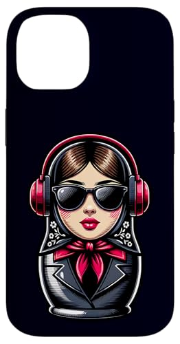 Russian Matroschka Musik Russland Russische Matrjoschka Hülle für iPhone 14 Russian Matroschka Musik Russland Russische Matrjoschka Hülle für iPhone 14 von Russen Kostüm Russisch Matryoshka Party Designs
