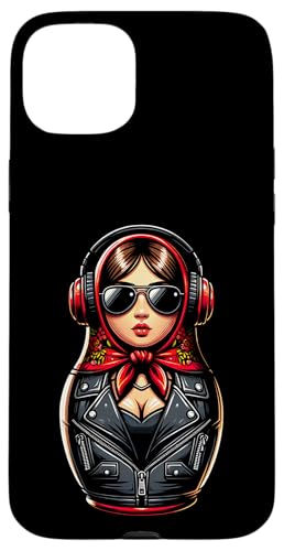 Russian Matroschka Musik Russland Russische Matrjoschka Hülle für iPhone 15 Plus Russian Matroschka Musik Russland Russische Matrjoschka Hülle für iPhone 15 Plus von Russen Kostüm Russisch Matryoshka Party Designs