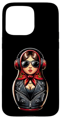 Russian Matroschka Musik Russland Russische Matrjoschka Hülle für iPhone 15 Pro Max Russian Matroschka Musik Russland Russische Matrjoschka Hülle für iPhone 15 Pro Max von Russen Kostüm Russisch Matryoshka Party Designs