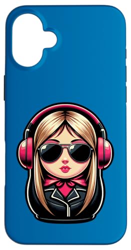 Russian Matroschka Musik Russland Russische Matrjoschka Hülle für iPhone 16 Plus Russian Matroschka Musik Russland Russische Matrjoschka Hülle für iPhone 16 Plus von Russen Kostüm Russisch Matryoshka Party Designs