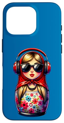 Russian Matroschka Musik Russland Russische Matrjoschka Hülle für iPhone 16 Pro Russian Matroschka Musik Russland Russische Matrjoschka Hülle für iPhone 16 Pro von Russen Kostüm Russisch Matryoshka Party Designs