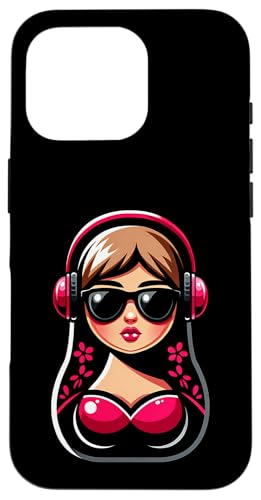 Russian Matroschka Musik Russland Russische Matrjoschka Hülle für iPhone 16 Pro Russian Matroschka Musik Russland Russische Matrjoschka Hülle für iPhone 16 Pro von Russen Kostüm Russisch Matryoshka Party Designs