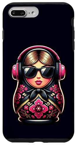 Russian Matroschka Musik Russland Russische Matrjoschka Hülle für iPhone 7 Plus/8 Plus Russian Matroschka Musik Russland Russische Matrjoschka Hülle für iPhone 7 Plus/8 Plus von Russen Kostüm Russisch Matryoshka Party Designs