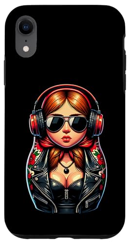 Russian Matroschka Musik Russland Russische Matrjoschka Hülle für iPhone XR Russian Matroschka Musik Russland Russische Matrjoschka Hülle für iPhone XR von Russen Kostüm Russisch Matryoshka Party Designs