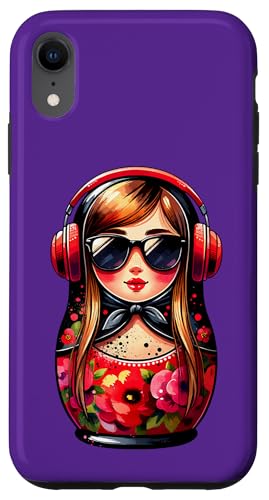 Russian Matroschka Musik Russland Russische Matrjoschka Hülle für iPhone XR Russian Matroschka Musik Russland Russische Matrjoschka Hülle für iPhone XR von Russen Kostüm Russisch Matryoshka Party Designs