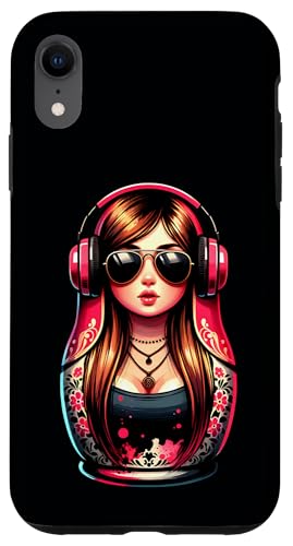 Russian Matroschka Musik Russland Russische Matrjoschka Hülle für iPhone XR Russian Matroschka Musik Russland Russische Matrjoschka Hülle für iPhone XR von Russen Kostüm Russisch Matryoshka Party Designs