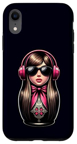 Russian Matroschka Musik Russland Russische Matrjoschka Hülle für iPhone XR Russian Matroschka Musik Russland Russische Matrjoschka Hülle für iPhone XR von Russen Kostüm Russisch Matryoshka Party Designs