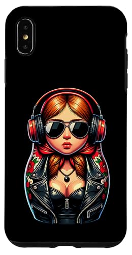 Russian Matroschka Musik Russland Russische Matrjoschka Hülle für iPhone XS Max Russian Matroschka Musik Russland Russische Matrjoschka Hülle für iPhone XS Max von Russen Kostüm Russisch Matryoshka Party Designs