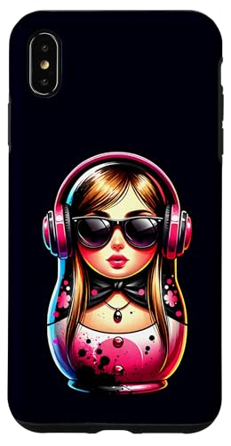 Russian Matroschka Musik Russland Russische Matrjoschka Hülle für iPhone XS Max Russian Matroschka Musik Russland Russische Matrjoschka Hülle für iPhone XS Max von Russen Kostüm Russisch Matryoshka Party Designs