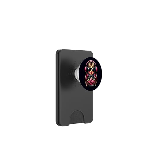 Russian Matroschka Musik Russland Russische Matrjoschka PopSockets PopWallet für MagSafe Russian Matroschka Musik Russland Russische Matrjoschka PopSockets PopWallet für MagSafe von Russen Kostüm Russisch Matryoshka Party Designs