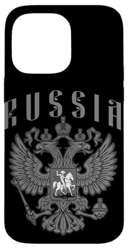 Hülle für iPhone 14 Pro Max Russland Wappen Russischer Adler Orthodoxes Slawisches Symbol von Russia Coat of Arms Russian eagle Orthodox Slavic