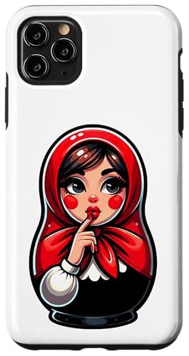 Matroschka auf russisch Matryoshka Doll Russian und Russen Hülle für iPhone 11 Pro Max Matroschka auf russisch Matryoshka Doll Russian und Russen Hülle für iPhone 11 Pro Max von Russian Girl Matrjoschka Russland Russin Kostüm