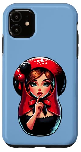 Matroschka auf russisch Matryoshka Doll Russian und Russen Hülle für iPhone 11 Matroschka auf russisch Matryoshka Doll Russian und Russen Hülle für iPhone 11 von Russian Girl Matrjoschka Russland Russin Kostüm
