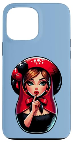 Matroschka auf russisch Matryoshka Doll Russian und Russen Hülle für iPhone 13 Pro Max Matroschka auf russisch Matryoshka Doll Russian und Russen Hülle für iPhone 13 Pro Max von Russian Girl Matrjoschka Russland Russin Kostüm