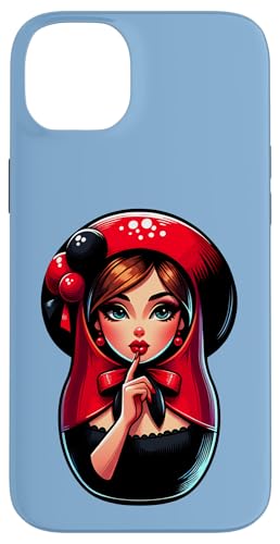 Matroschka auf russisch Matryoshka Doll Russian und Russen Hülle für iPhone 14 Plus Matroschka auf russisch Matryoshka Doll Russian und Russen Hülle für iPhone 14 Plus von Russian Girl Matrjoschka Russland Russin Kostüm