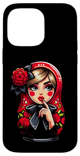 Matroschka auf russisch Matryoshka Doll Russian und Russen Hülle für iPhone 14 Pro Max Matroschka auf russisch Matryoshka Doll Russian und Russen Hülle für iPhone 14 Pro Max von Russian Girl Matrjoschka Russland Russin Kostüm
