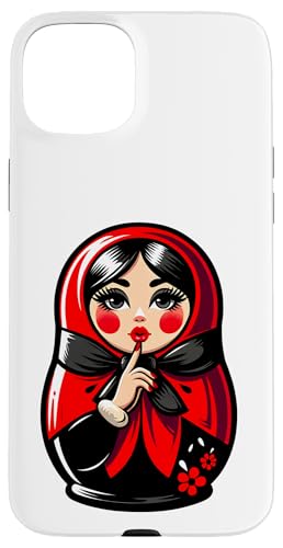 Matroschka auf russisch Matryoshka Doll Russian und Russen Hülle für iPhone 15 Plus Matroschka auf russisch Matryoshka Doll Russian und Russen Hülle für iPhone 15 Plus von Russian Girl Matrjoschka Russland Russin Kostüm