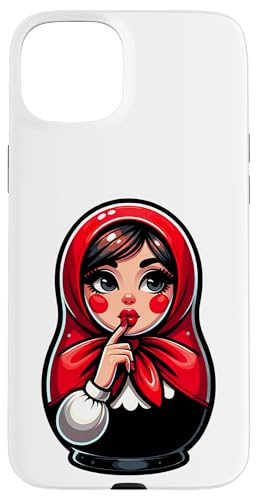 Matroschka auf russisch Matryoshka Doll Russian und Russen Hülle für iPhone 15 Plus Matroschka auf russisch Matryoshka Doll Russian und Russen Hülle für iPhone 15 Plus von Russian Girl Matrjoschka Russland Russin Kostüm