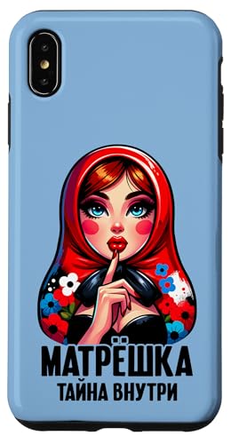 Matroschka auf russisch Matryoshka Doll Russian und Russen Hülle für iPhone XS Max Matroschka auf russisch Matryoshka Doll Russian und Russen Hülle für iPhone XS Max von Russian Girl Matrjoschka Russland Russin Kostüm