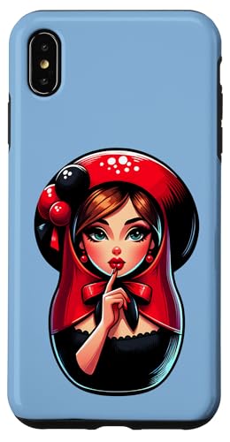 Matroschka auf russisch Matryoshka Doll Russian und Russen Hülle für iPhone XS Max Matroschka auf russisch Matryoshka Doll Russian und Russen Hülle für iPhone XS Max von Russian Girl Matrjoschka Russland Russin Kostüm