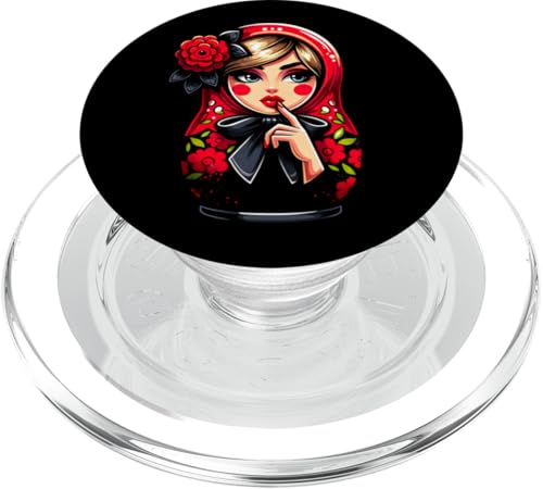 Matroschka auf russisch Matryoshka Doll Russian und Russen PopSockets PopGrip für MagSafe Matroschka auf russisch Matryoshka Doll Russian und Russen PopSockets PopGrip für MagSafe von Russian Girl Matrjoschka Russland Russin Kostüm