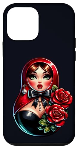 Russian Girl! Matrjoschka Russisch für Russen Matroschka Hülle für iPhone 12 mini Russian Girl! Matrjoschka Russisch für Russen Matroschka Hülle für iPhone 12 mini von Russische Sprache Matryoshka Russland Kostüm