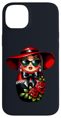 Russian Girl! Matrjoschka Russisch für Russen Matroschka Hülle für iPhone 14 Plus Russian Girl! Matrjoschka Russisch für Russen Matroschka Hülle für iPhone 14 Plus von Russische Sprache Matryoshka Russland Kostüm