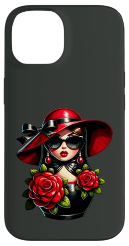 Russian Girl! Matrjoschka Russisch für Russen Matroschka Hülle für iPhone 14 Russian Girl! Matrjoschka Russisch für Russen Matroschka Hülle für iPhone 14 von Russische Sprache Matryoshka Russland Kostüm
