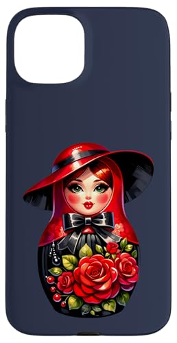 Russian Girl! Matrjoschka Russisch für Russen Matroschka Hülle für iPhone 15 Plus Russian Girl! Matrjoschka Russisch für Russen Matroschka Hülle für iPhone 15 Plus von Russische Sprache Matryoshka Russland Kostüm