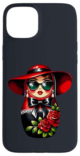 Russian Girl! Matrjoschka Russisch für Russen Matroschka Hülle für iPhone 15 Plus Russian Girl! Matrjoschka Russisch für Russen Matroschka Hülle für iPhone 15 Plus von Russische Sprache Matryoshka Russland Kostüm