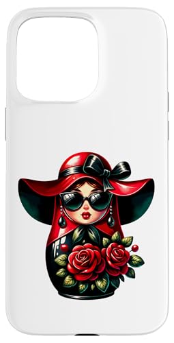 Russian Girl! Matrjoschka Russisch für Russen Matroschka Hülle für iPhone 15 Pro Max Russian Girl! Matrjoschka Russisch für Russen Matroschka Hülle für iPhone 15 Pro Max von Russische Sprache Matryoshka Russland Kostüm