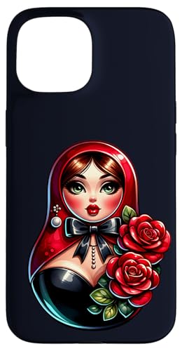 Russian Girl! Matrjoschka Russisch für Russen Matroschka Hülle für iPhone 15 Russian Girl! Matrjoschka Russisch für Russen Matroschka Hülle für iPhone 15 von Russische Sprache Matryoshka Russland Kostüm