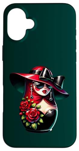 Russian Girl! Matrjoschka Russisch für Russen Matroschka Hülle für iPhone 16 Plus Russian Girl! Matrjoschka Russisch für Russen Matroschka Hülle für iPhone 16 Plus von Russische Sprache Matryoshka Russland Kostüm