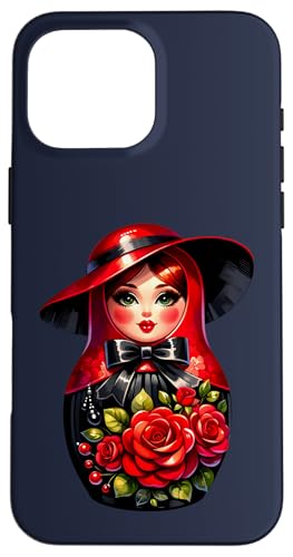 Russian Girl! Matrjoschka Russisch für Russen Matroschka Hülle für iPhone 16 Pro Max Russian Girl! Matrjoschka Russisch für Russen Matroschka Hülle für iPhone 16 Pro Max von Russische Sprache Matryoshka Russland Kostüm