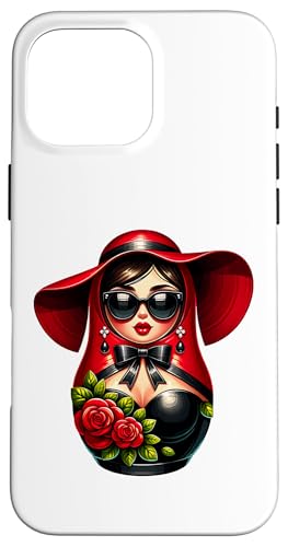 Russian Girl! Matrjoschka Russisch für Russen Matroschka Hülle für iPhone 16 Pro Max Russian Girl! Matrjoschka Russisch für Russen Matroschka Hülle für iPhone 16 Pro Max von Russische Sprache Matryoshka Russland Kostüm