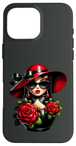 Russian Girl! Matrjoschka Russisch für Russen Matroschka Hülle für iPhone 16 Pro Max Russian Girl! Matrjoschka Russisch für Russen Matroschka Hülle für iPhone 16 Pro Max von Russische Sprache Matryoshka Russland Kostüm