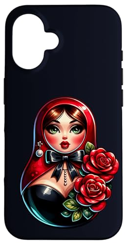 Russian Girl! Matrjoschka Russisch für Russen Matroschka Hülle für iPhone 16 Russian Girl! Matrjoschka Russisch für Russen Matroschka Hülle für iPhone 16 von Russische Sprache Matryoshka Russland Kostüm
