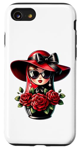 Russian Girl! Matrjoschka Russisch für Russen Matroschka Hülle für iPhone SE (2020) / 7 / 8 von Russische Sprache Matryoshka Russland Kostüm