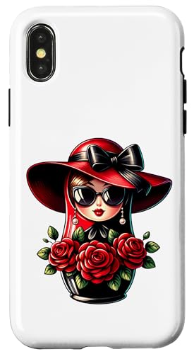 Russian Girl! Matrjoschka Russisch für Russen Matroschka Hülle für iPhone X/XS Russian Girl! Matrjoschka Russisch für Russen Matroschka Hülle für iPhone X/XS von Russische Sprache Matryoshka Russland Kostüm