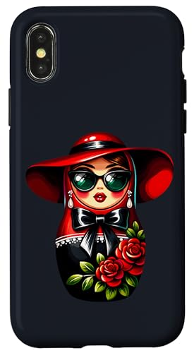 Russian Girl! Matrjoschka Russisch für Russen Matroschka Hülle für iPhone X/XS Russian Girl! Matrjoschka Russisch für Russen Matroschka Hülle für iPhone X/XS von Russische Sprache Matryoshka Russland Kostüm